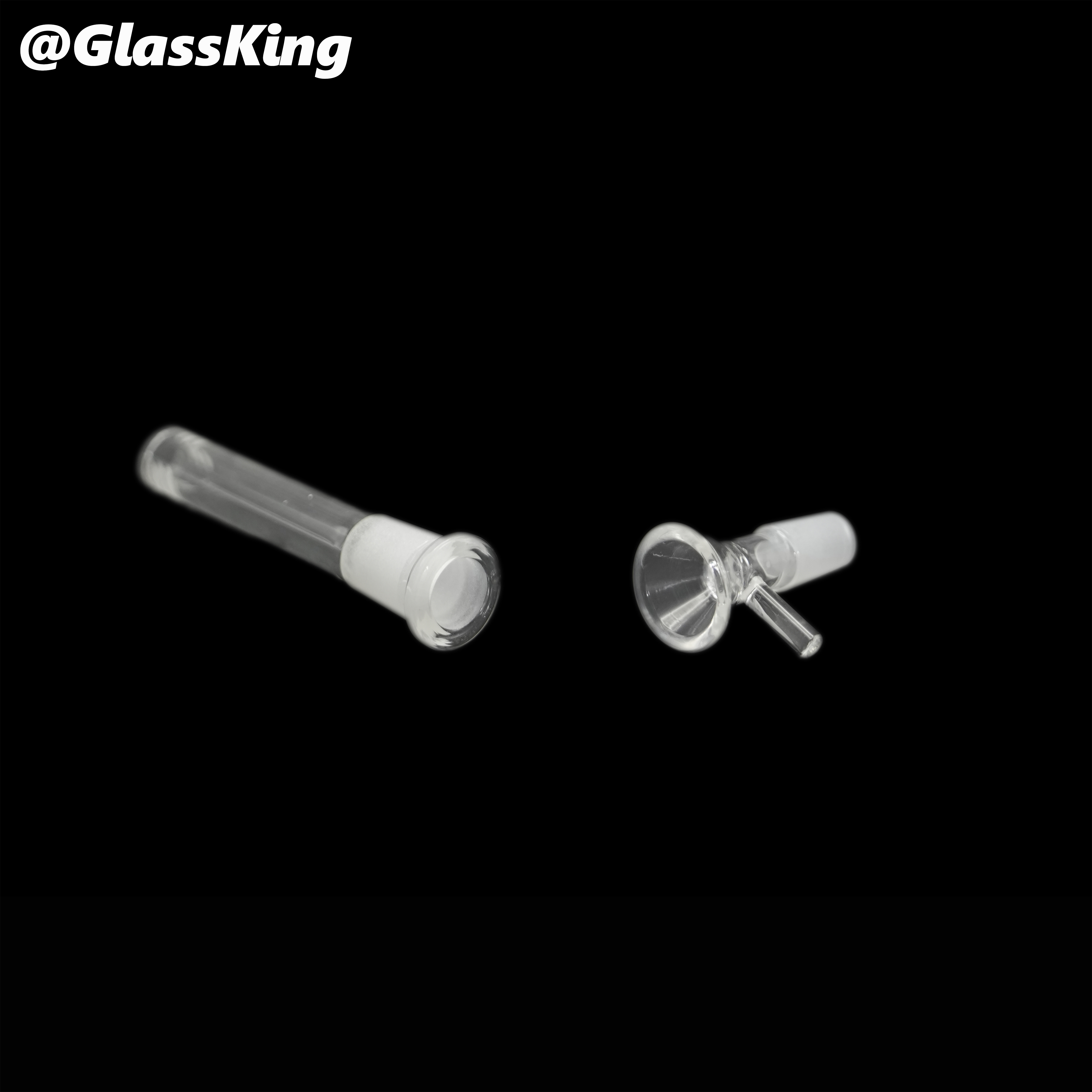 GlassKing Blue Leaf Water Pipe 033