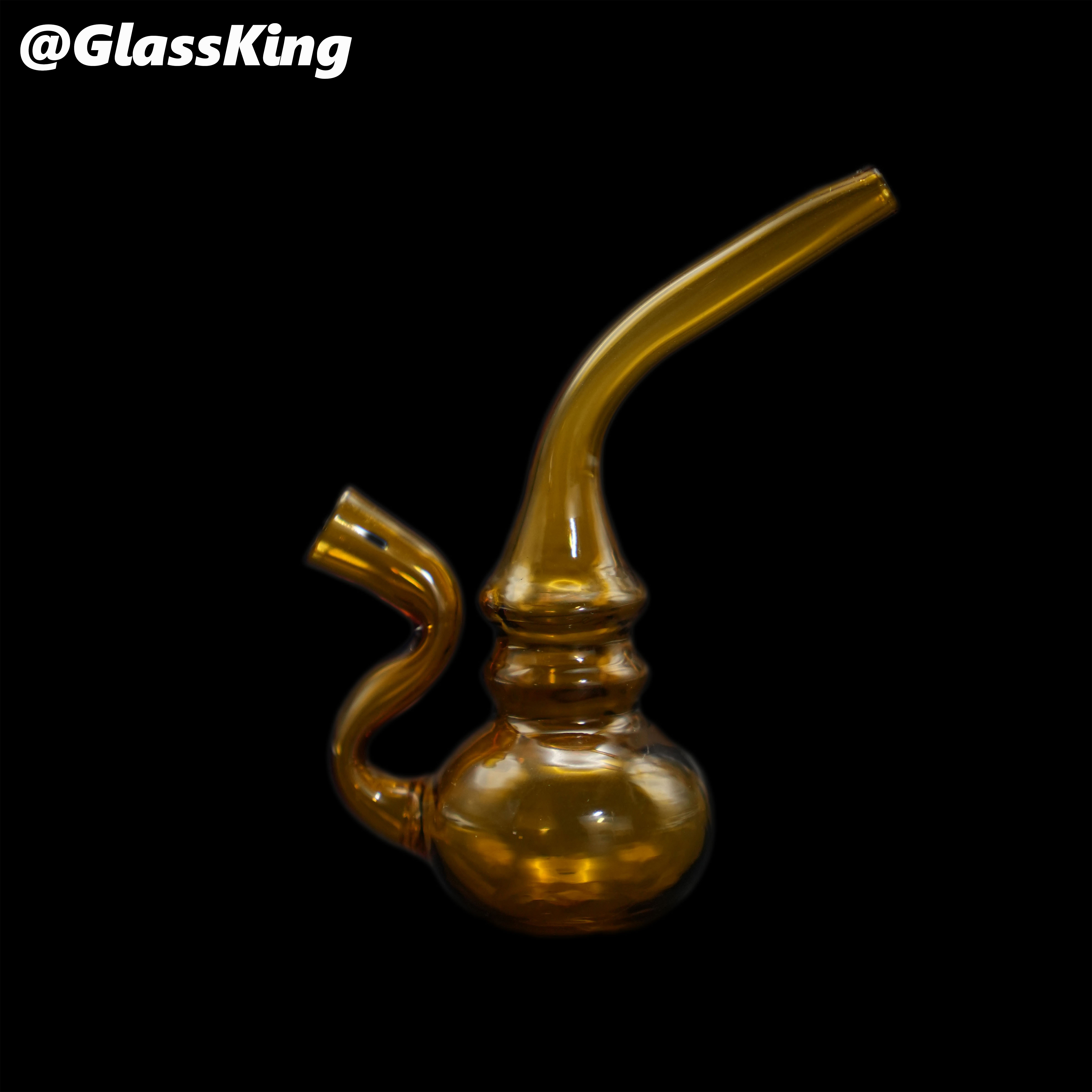 GlassKing Amber Water Pipe 024