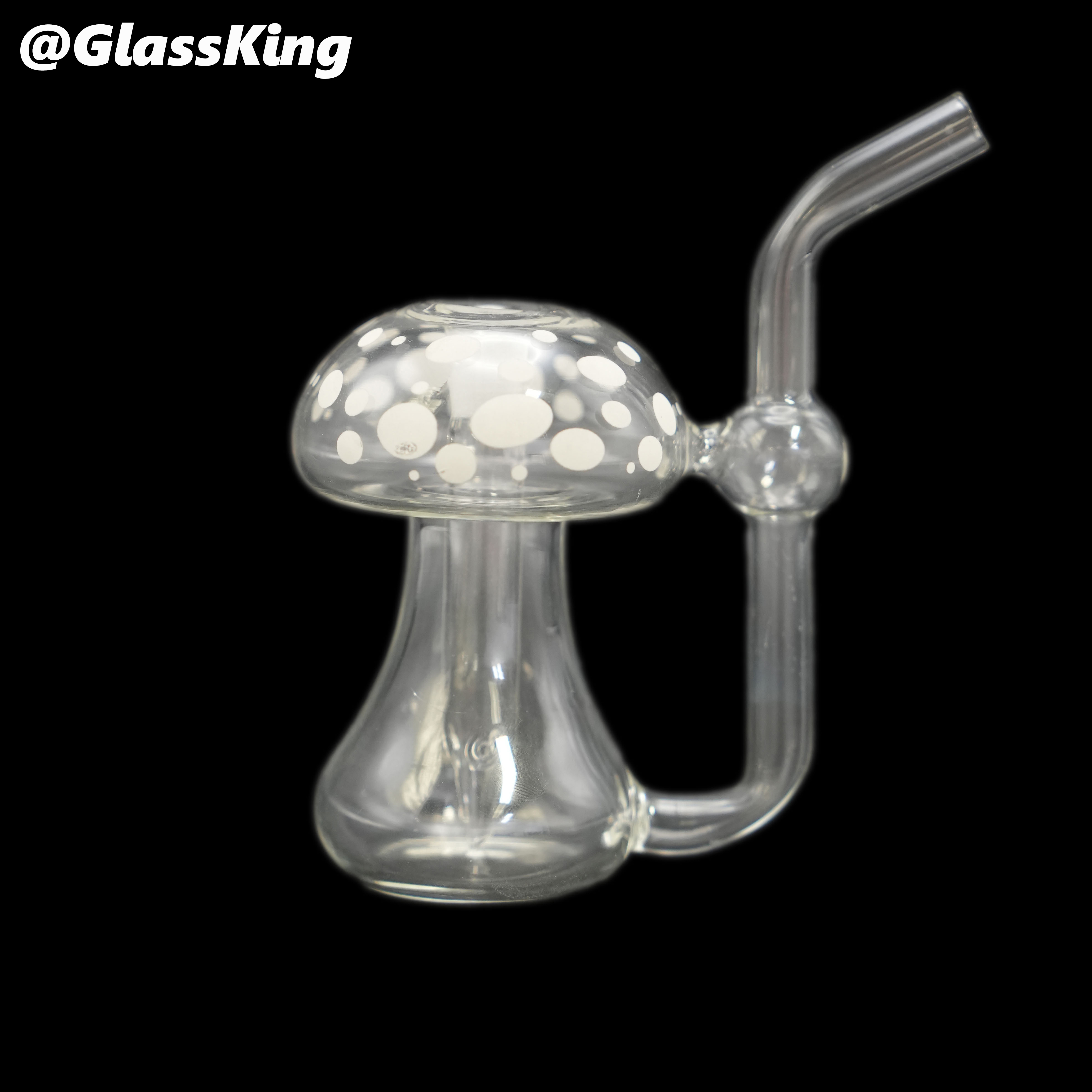 GlassKing Mushroom Percolator Water Pipe 012