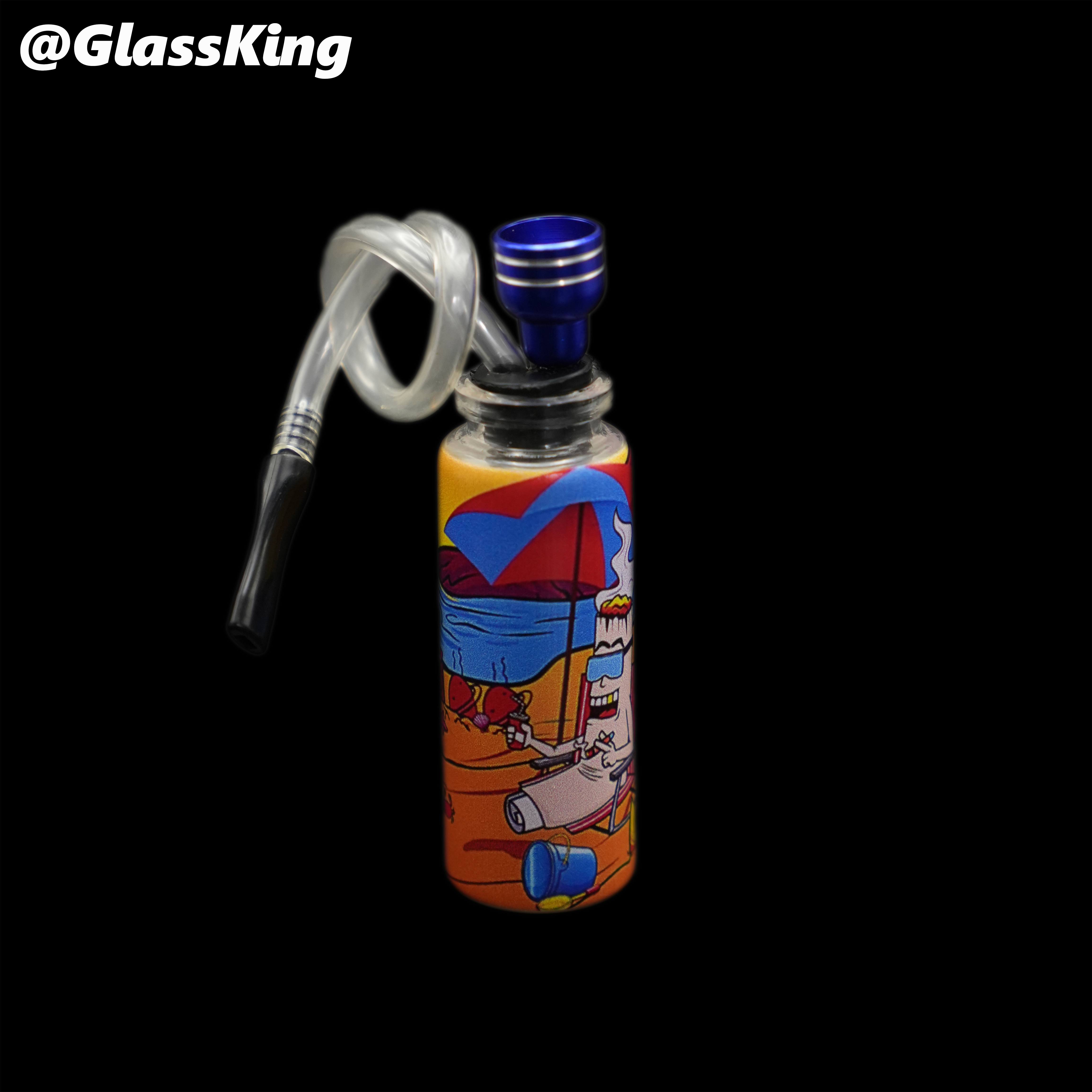 GlassKing Beach-Themed Hookah, Adding Fun to Your Gatherings