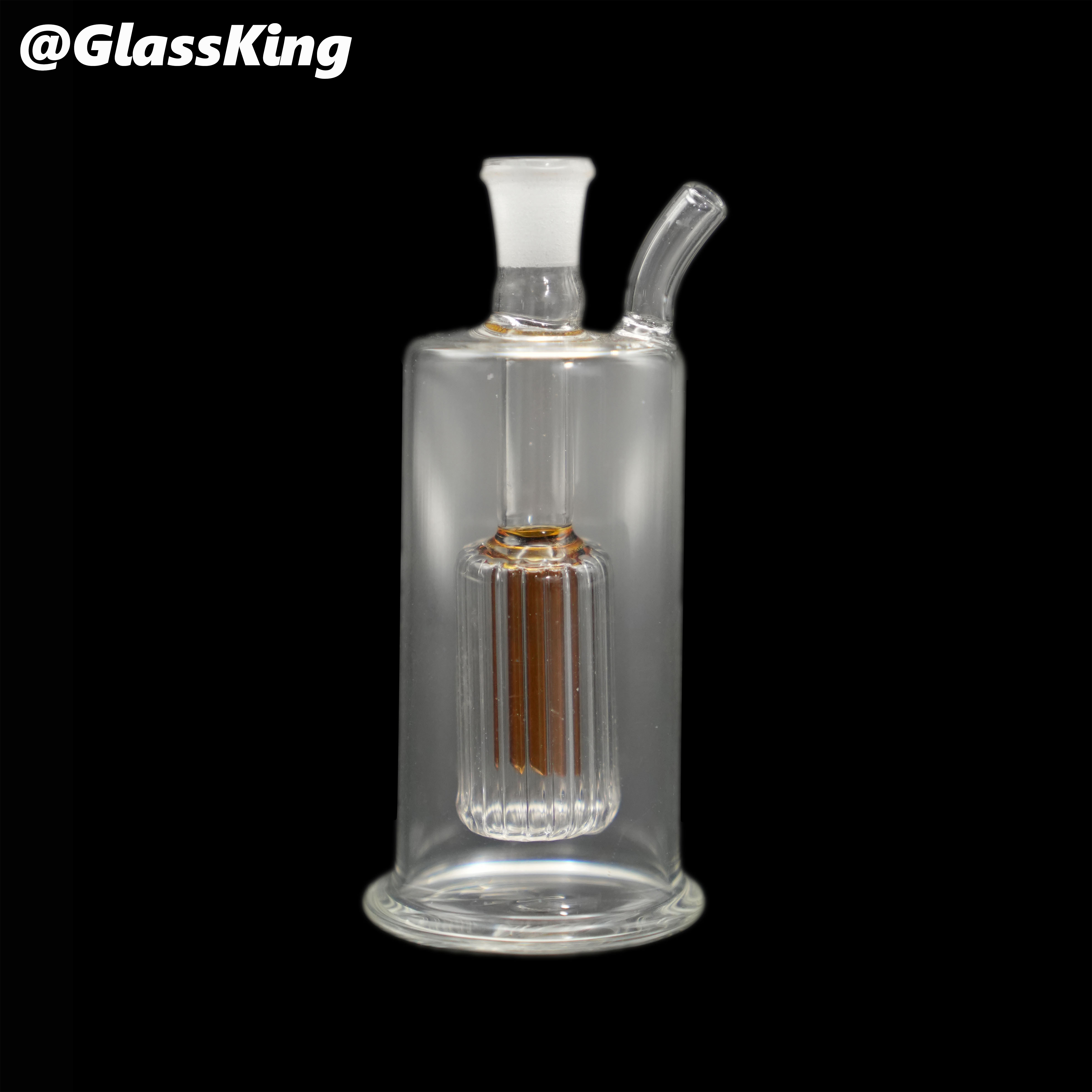 GlassKing Ribbed Percolator Water Pipe 005