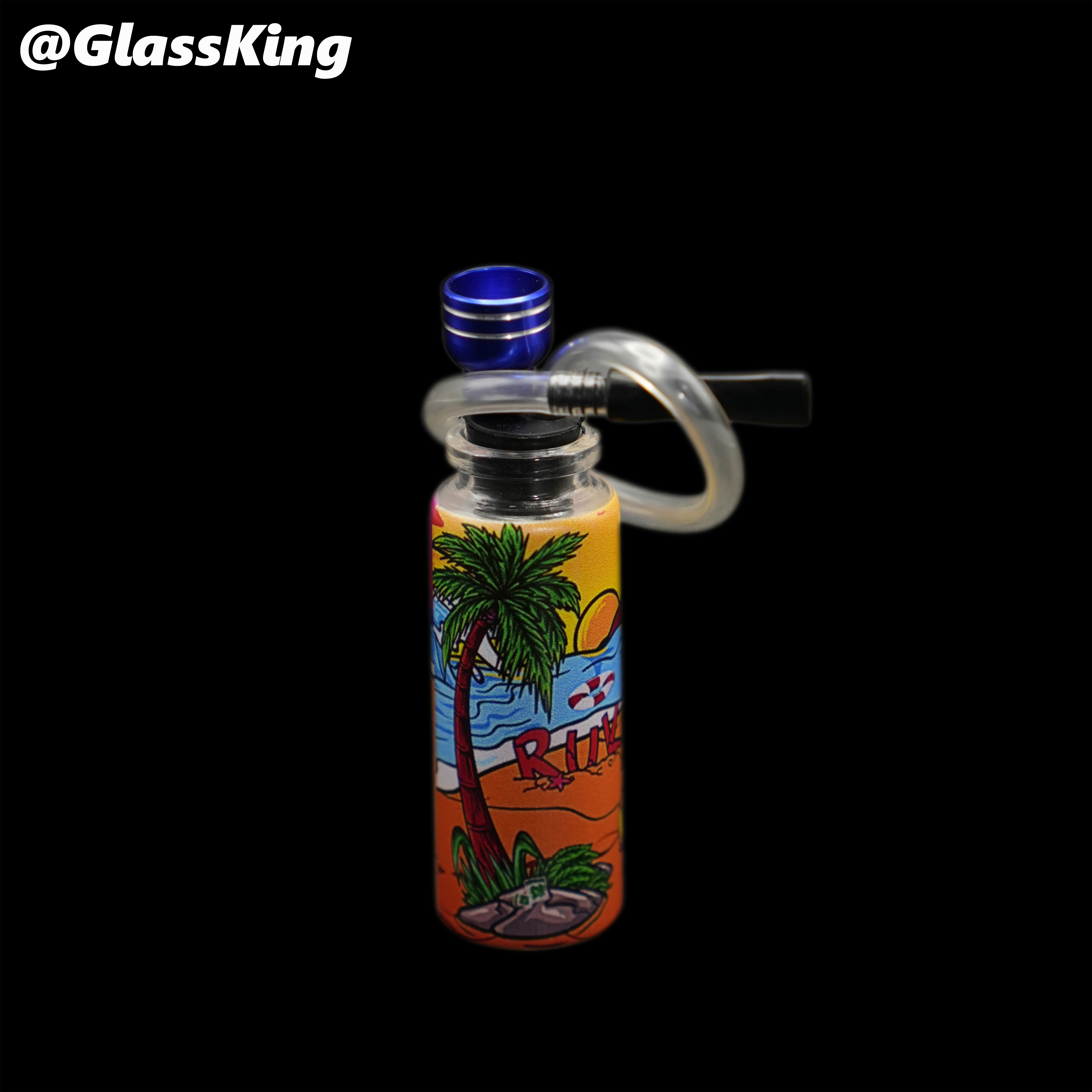 GlassKing Beach-Themed Hookah, Adding Fun to Your Gatherings