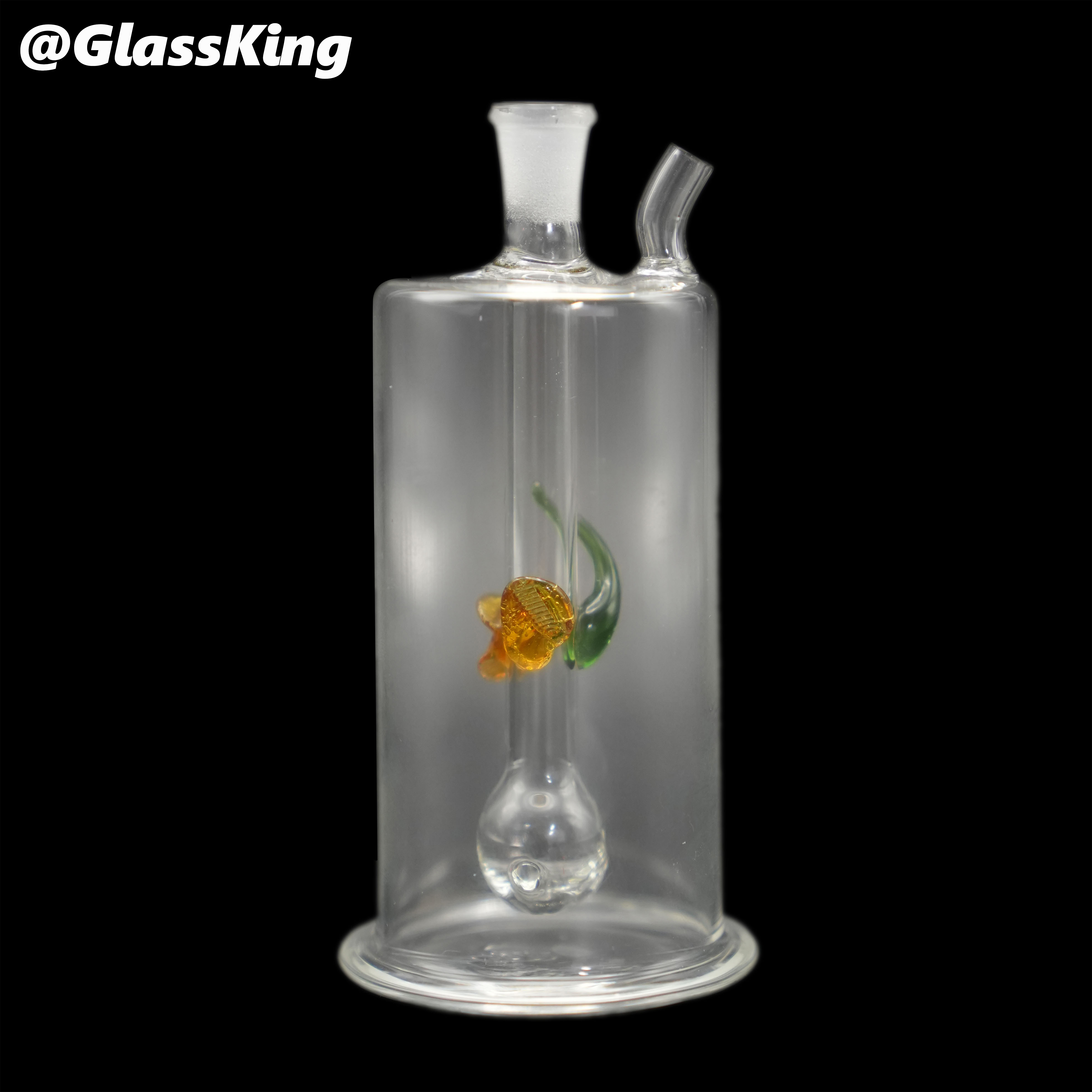 GlassKing Floral Percolator Water Pipe 007