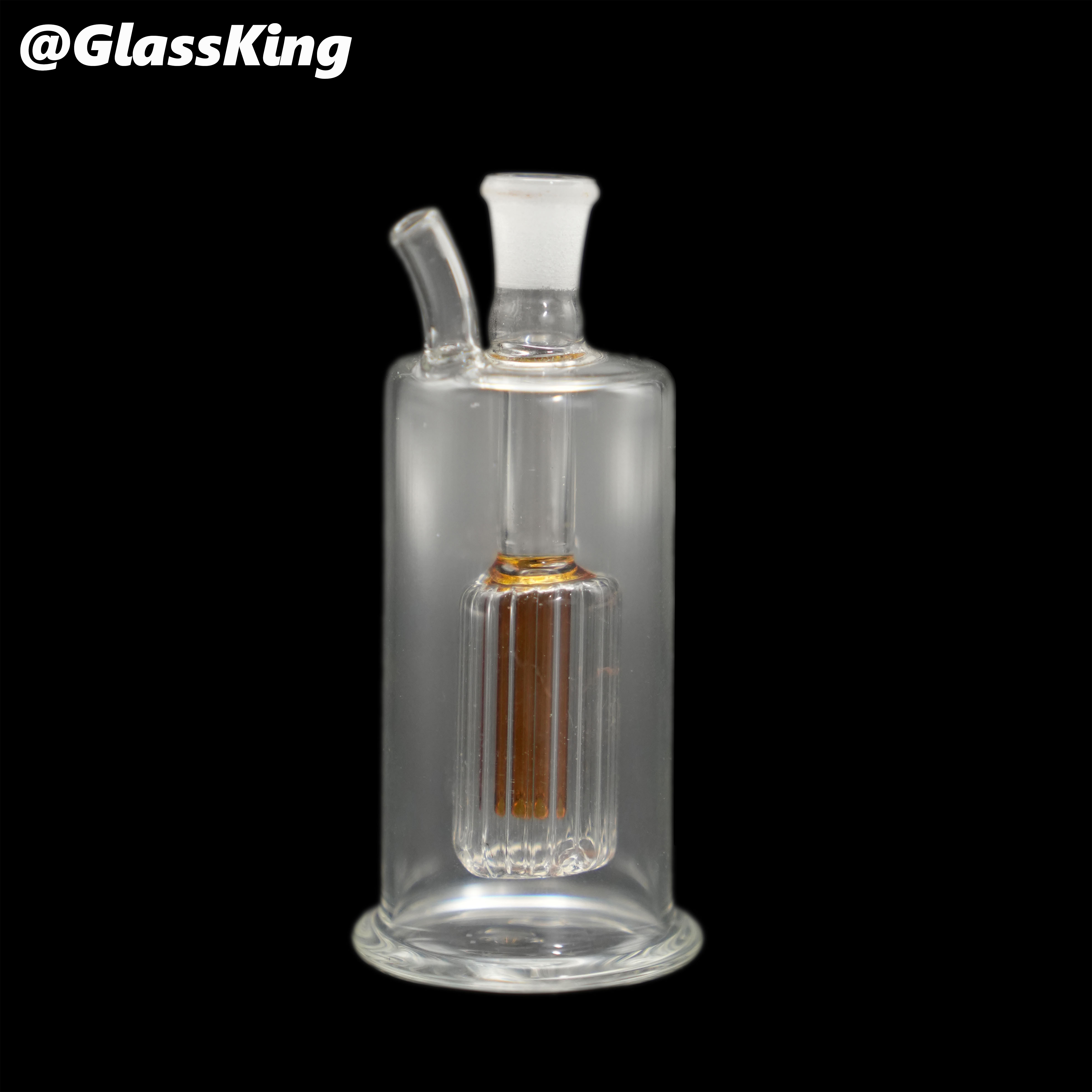 GlassKing Ribbed Percolator Water Pipe 005