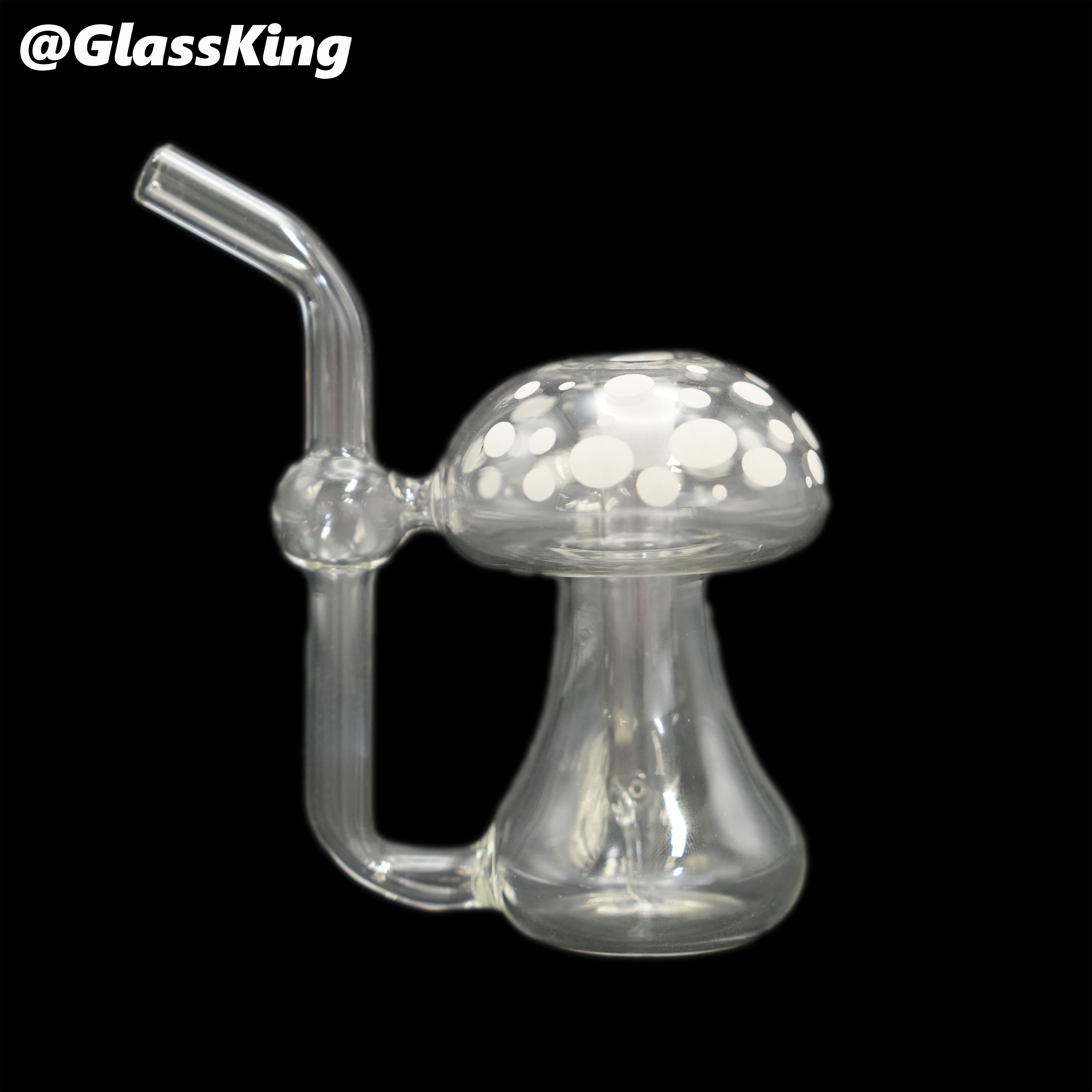 GlassKing Mushroom Percolator Water Pipe 012