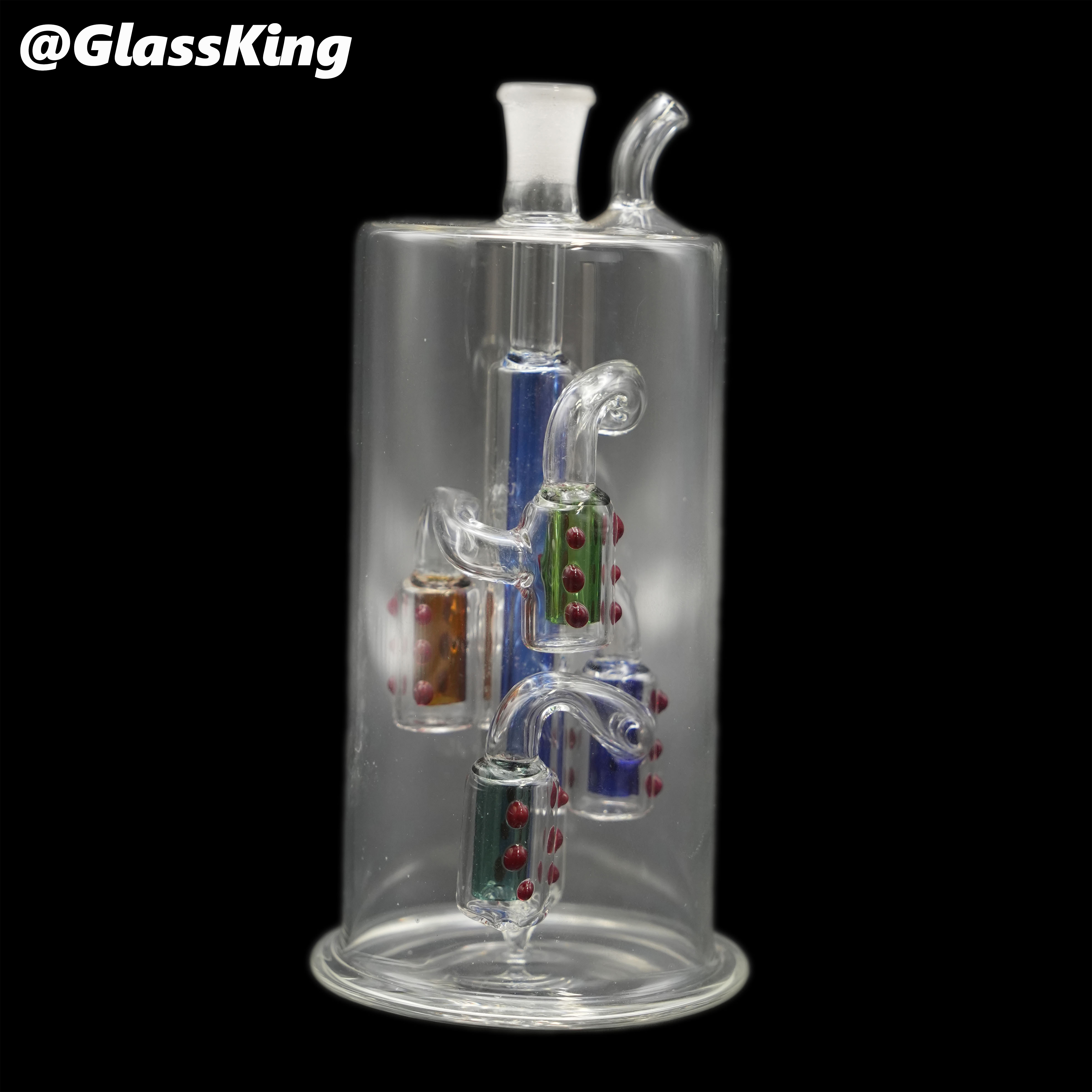GlassKing Multi-Percolator Water Pipe 001