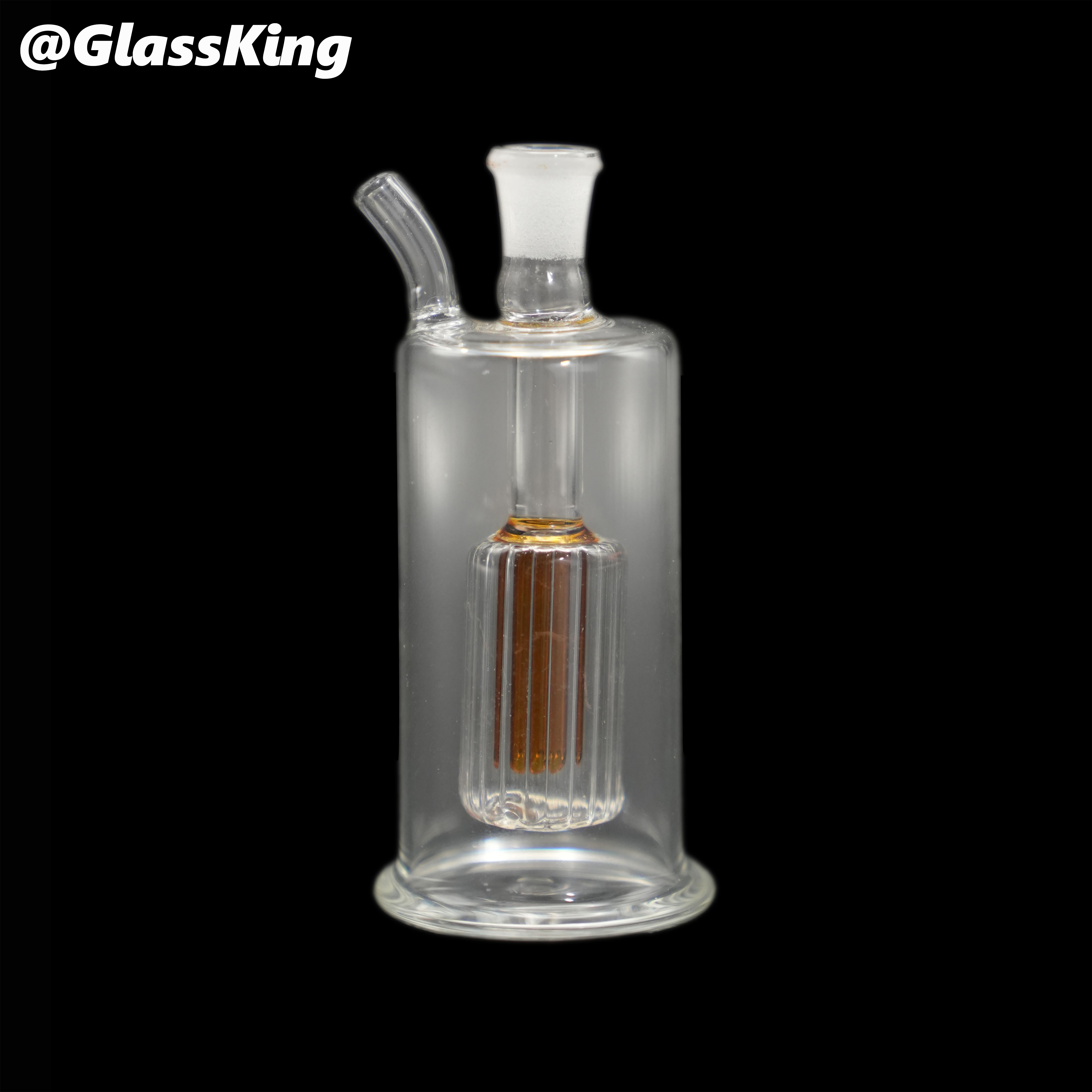GlassKing Ribbed Percolator Water Pipe 005