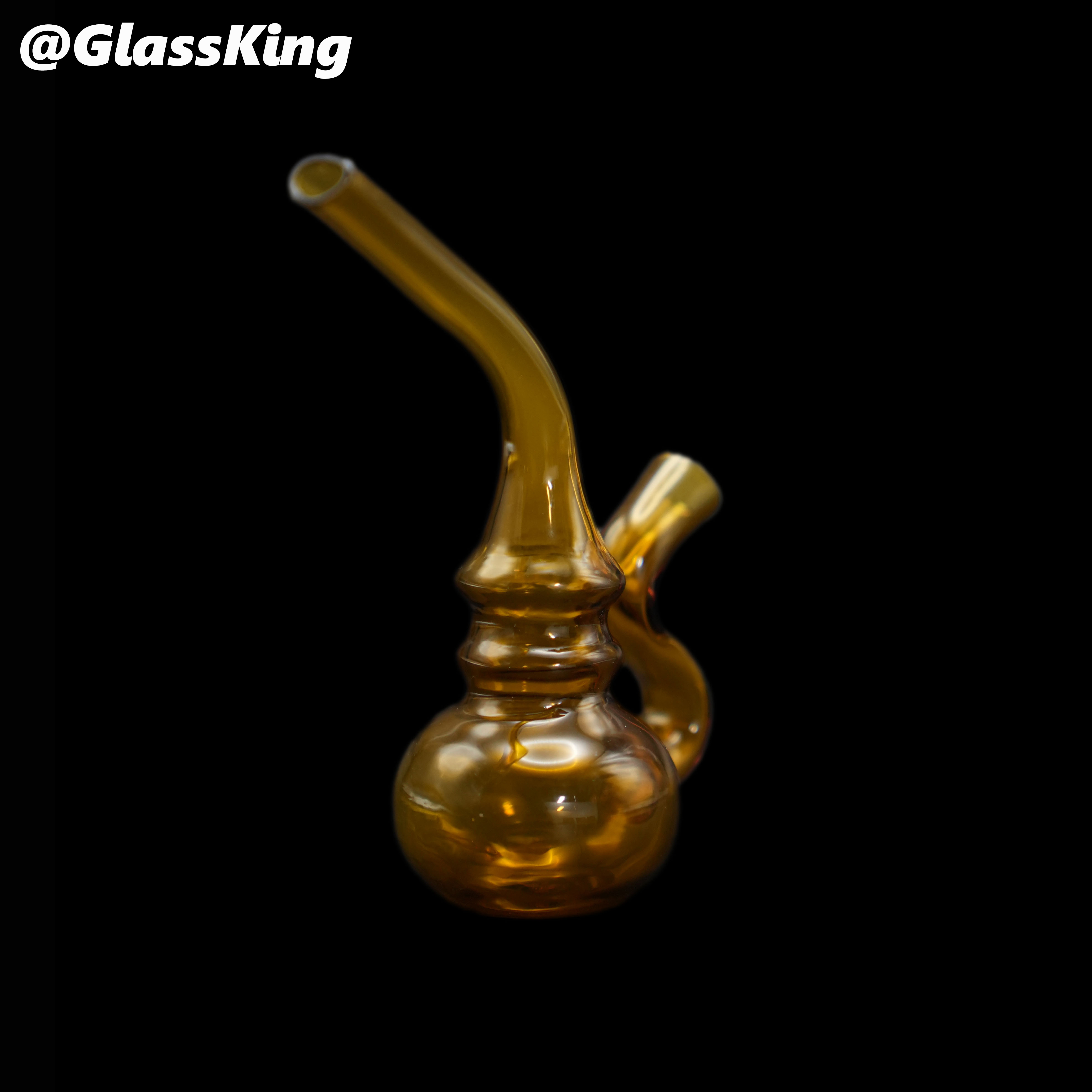 GlassKing Amber Water Pipe 024