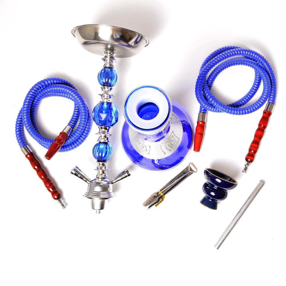 GlassKing Three-bead glass hookah