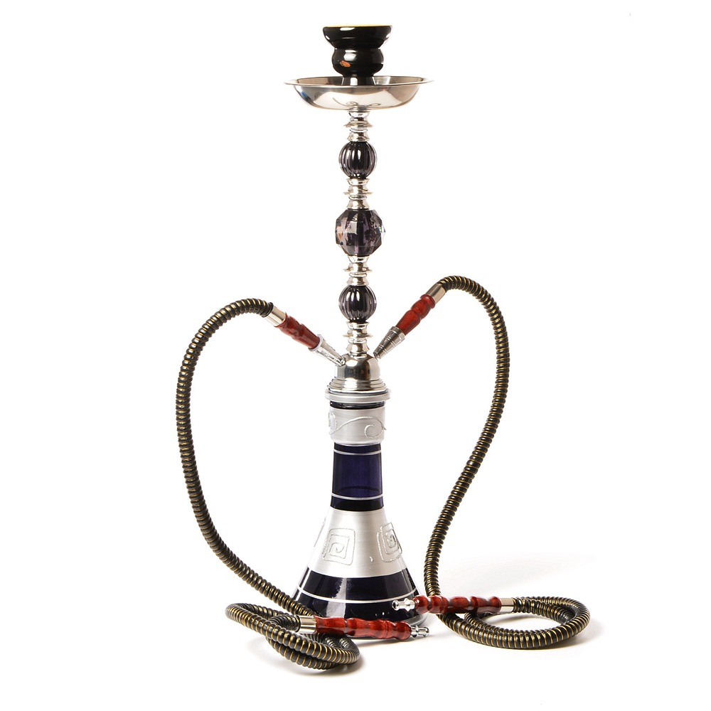 GlassKing Three-bead glass hookah