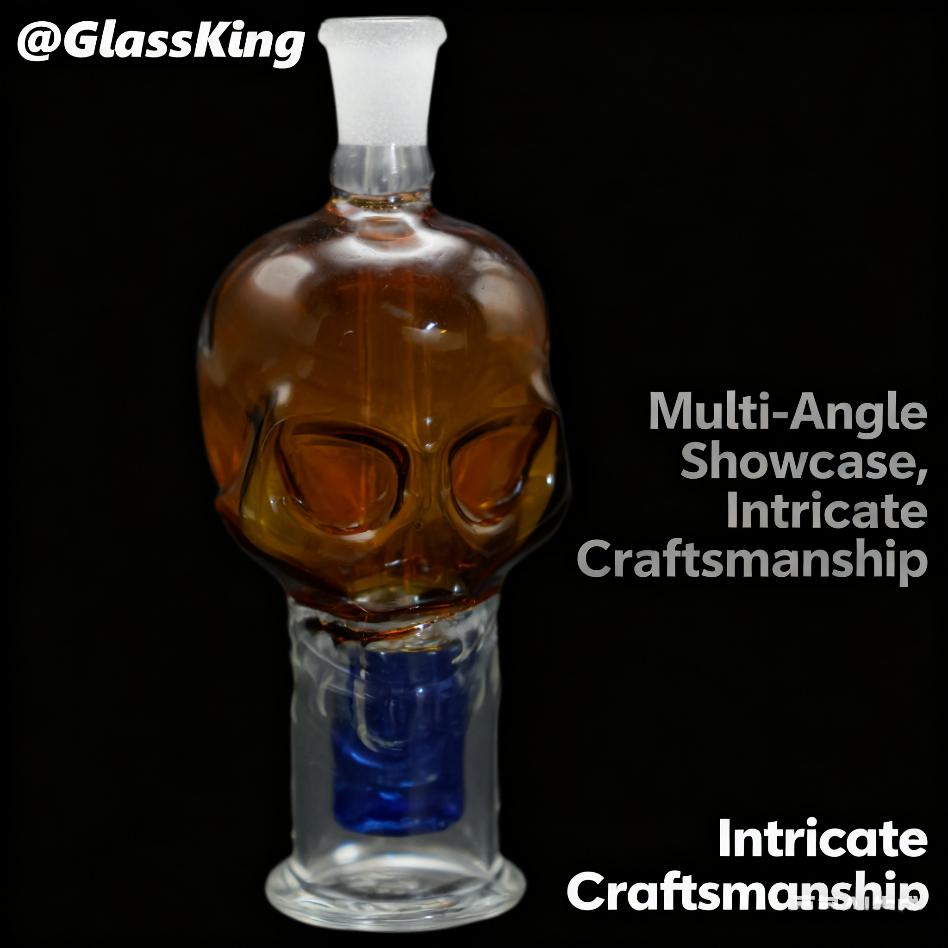GlassKing Skull Water Pipe 022