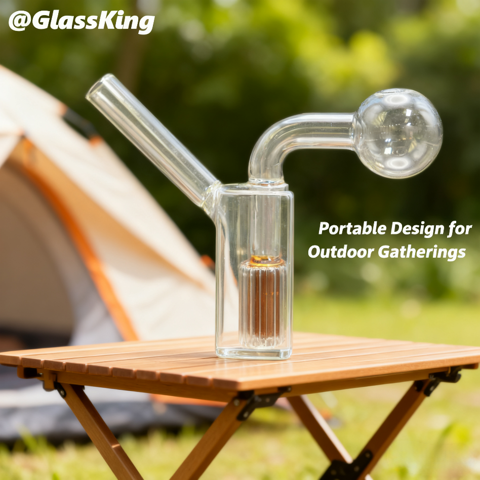 GlassKing Mini Perc Water Pipe 002