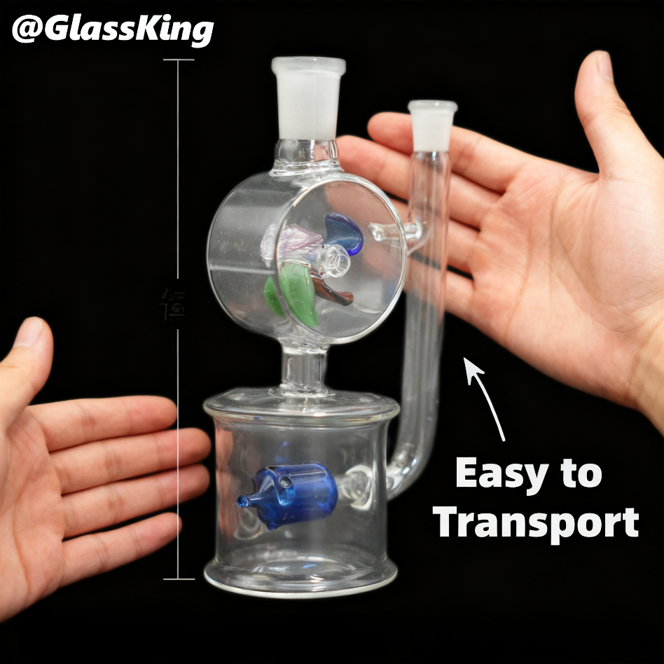 GlassKing Artistic Percolator Water Pipe 013