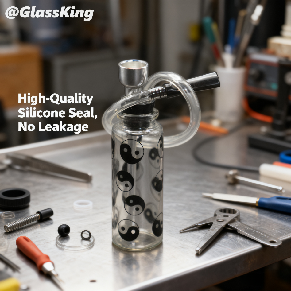 GlassKing Yin Yang Water Pipe 042