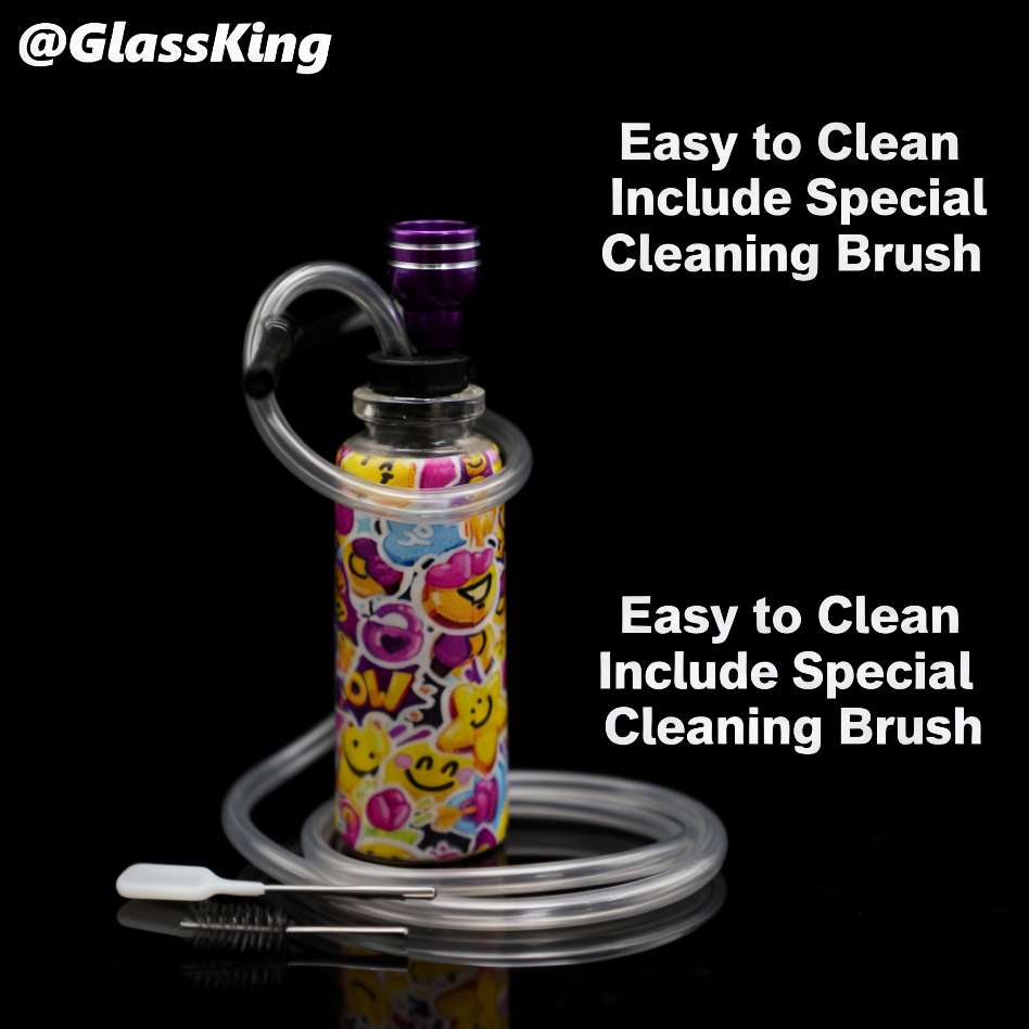GlassKing Emoticon Hookah, Share a Fun Moment