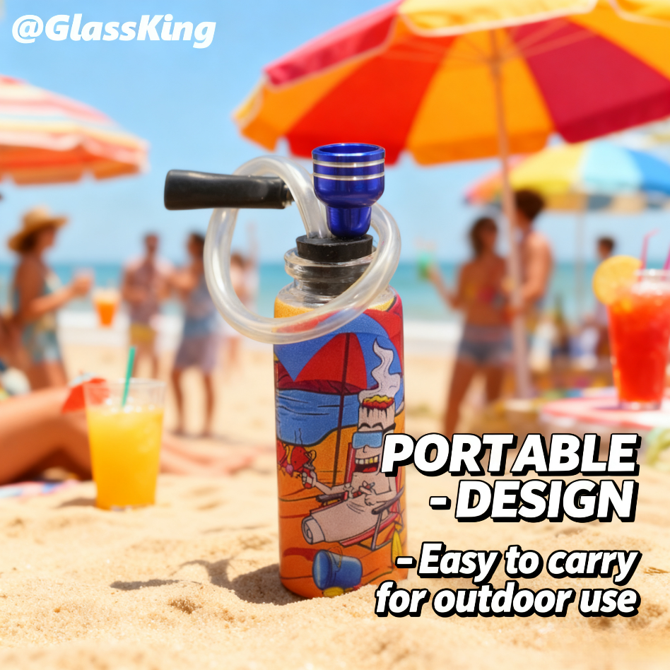 GlassKing Beach-Themed Hookah, Adding Fun to Your Gatherings