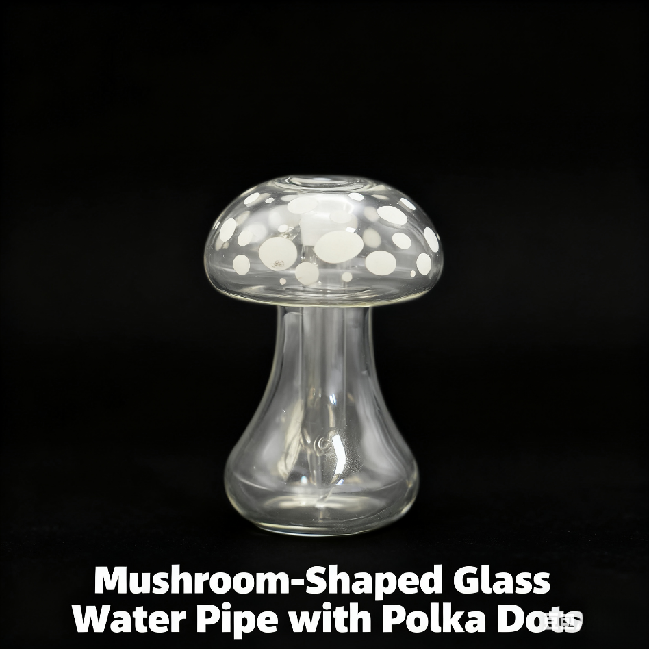 GlassKing Mushroom Percolator Water Pipe 012