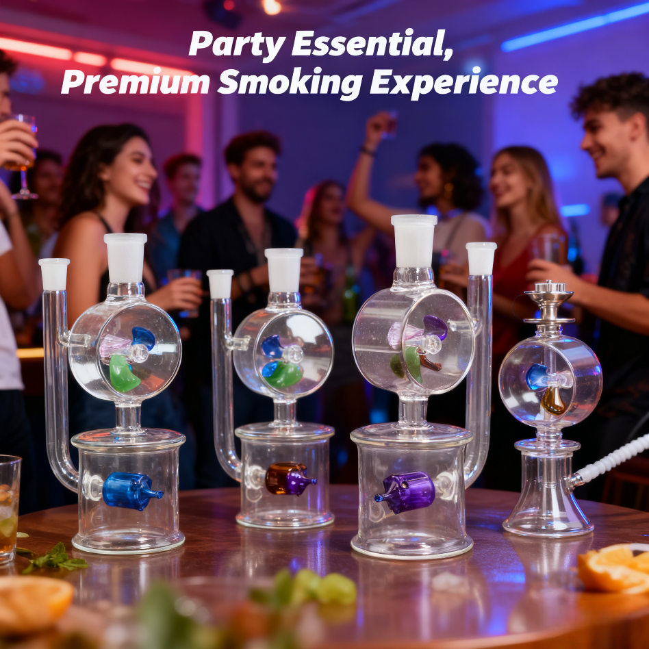 GlassKing Artistic Percolator Water Pipe 013