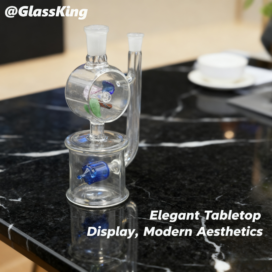 GlassKing Artistic Percolator Water Pipe 013