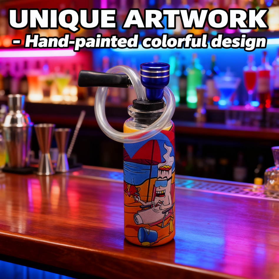 GlassKing Beach-Themed Hookah, Adding Fun to Your Gatherings