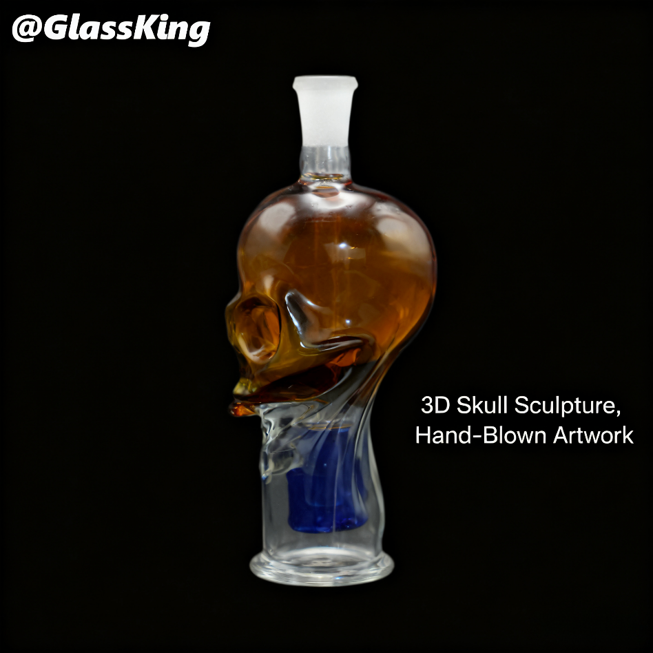 GlassKing Skull Water Pipe 022
