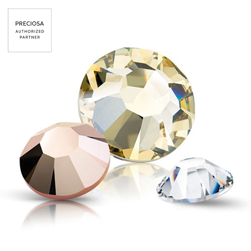 Chaton Rose MAXIMA by Preciosa - Front View