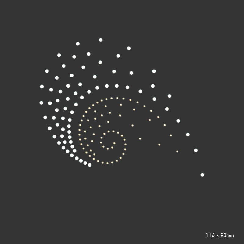 Heat Transfer Rhinestone Designs - Case A