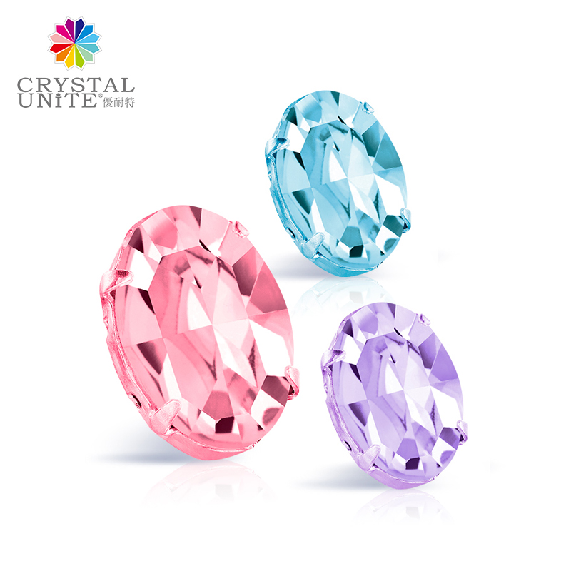 Prong Setting Rhinestones U4100FS - neon color