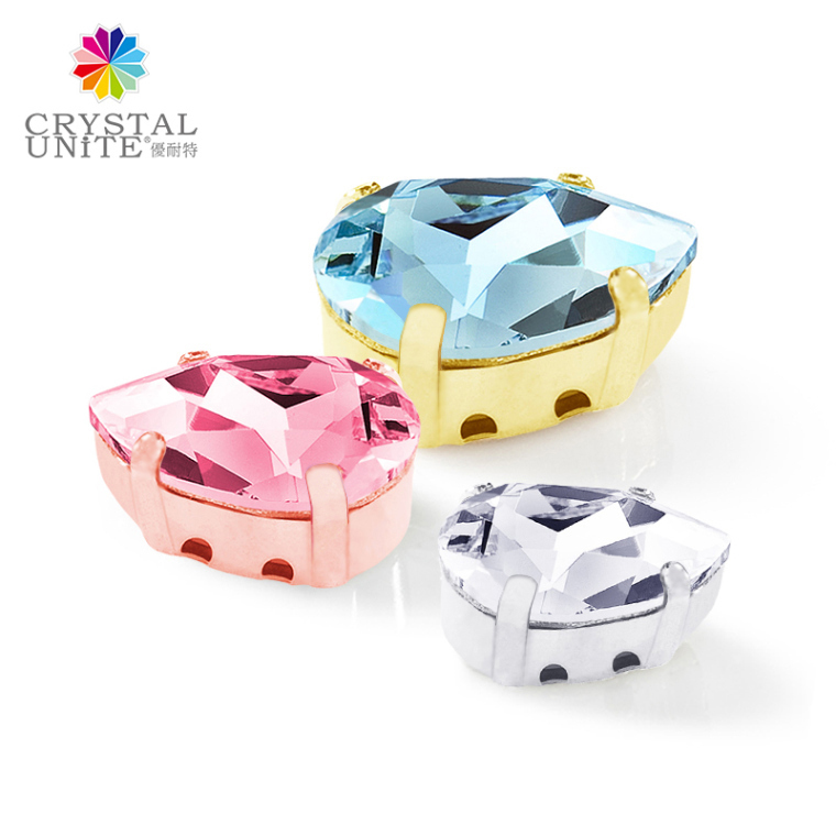 Rhinestones with Metal Settings Art.U4320FS