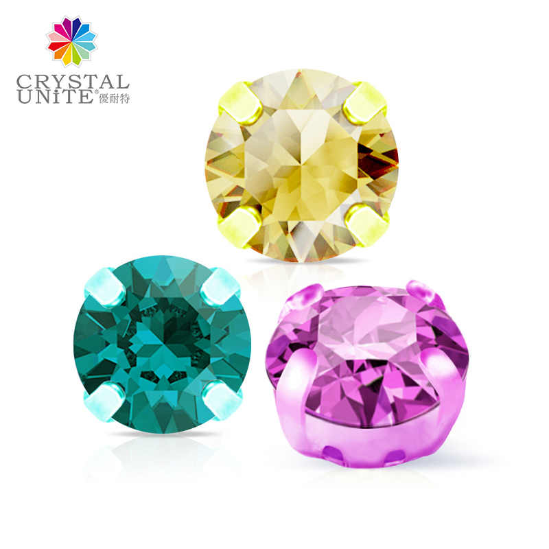 Prong Setting Crystals U1088FS - Neon Color