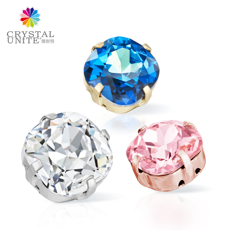 Brass Rhinestone Settings Art. U4470FS - view 1