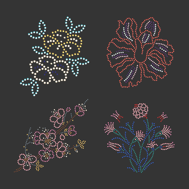 Rhinestone Pattern Designs Solution for B2B