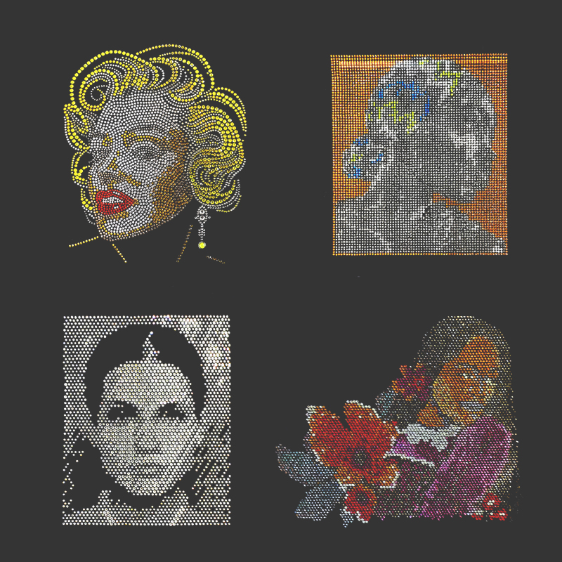 Rhinestone Pattern Design Solution  for B2B