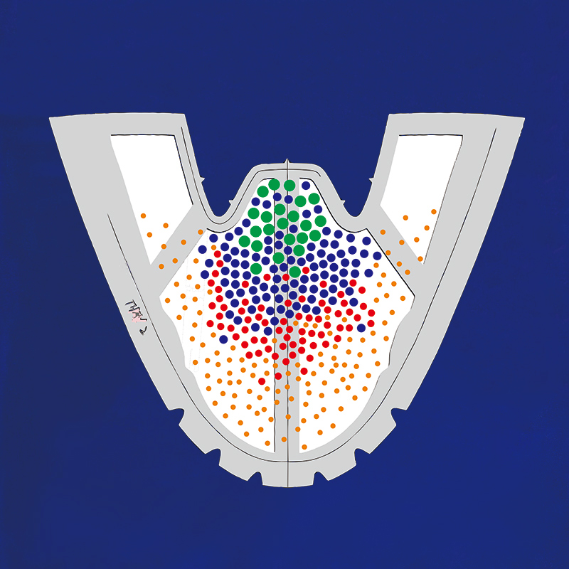 Rhinestone Pattern for Sneakers - Mixed