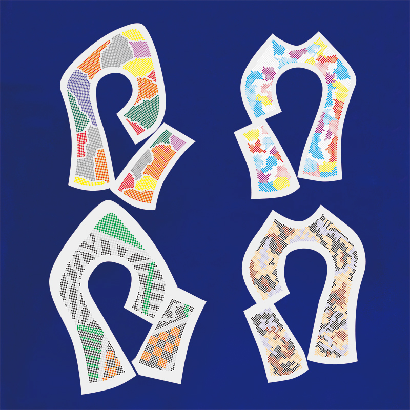 Hotfix Rhinestone Patterns Solution - for Shoes