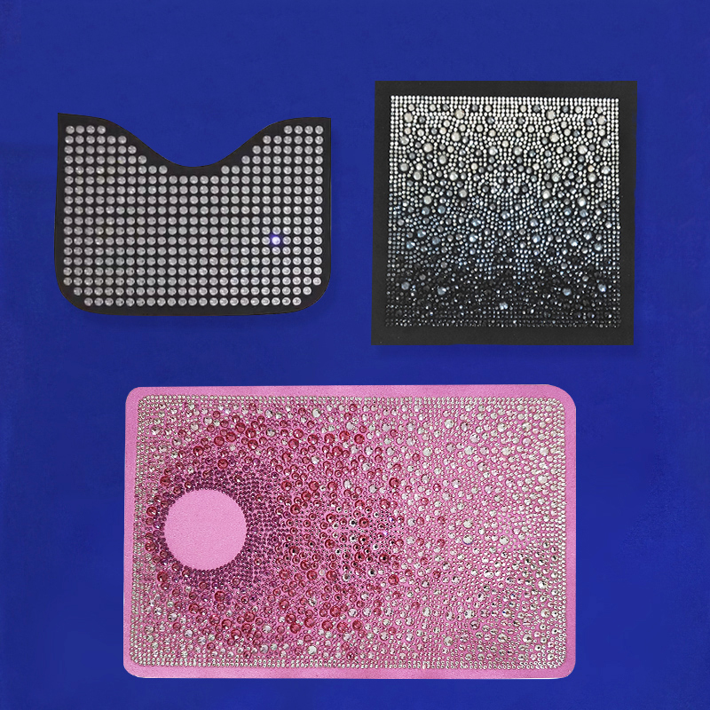 Rhinestone Designs Sample Flag - for Bag