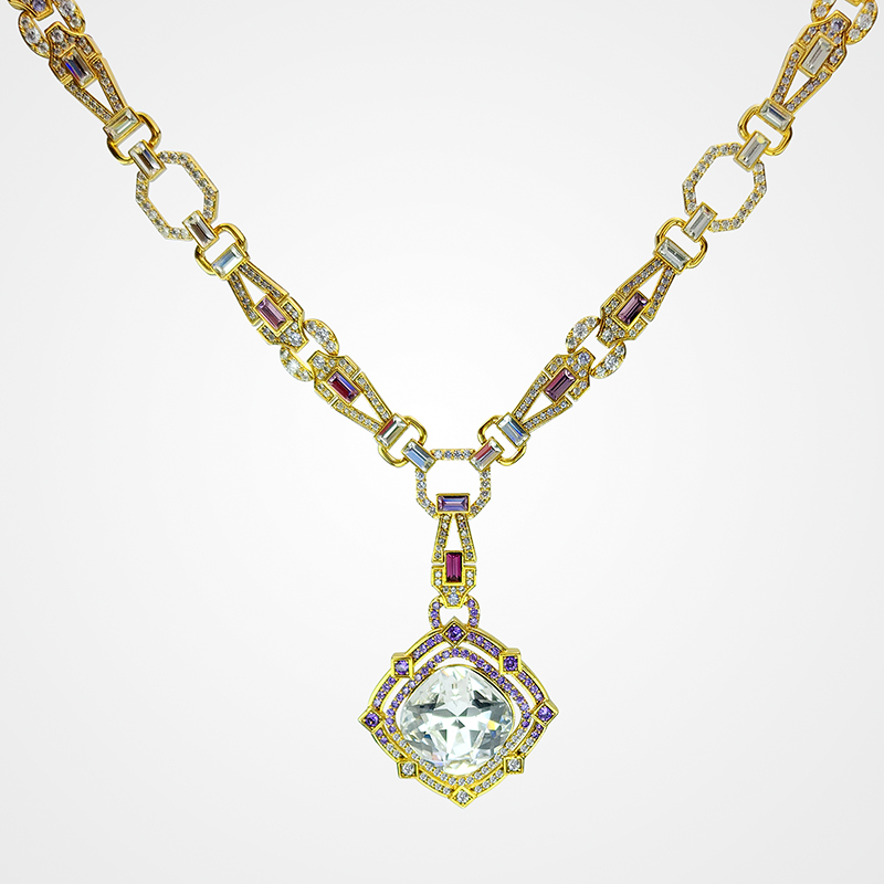 Geometric Poetry Collection - Necklace - harmony