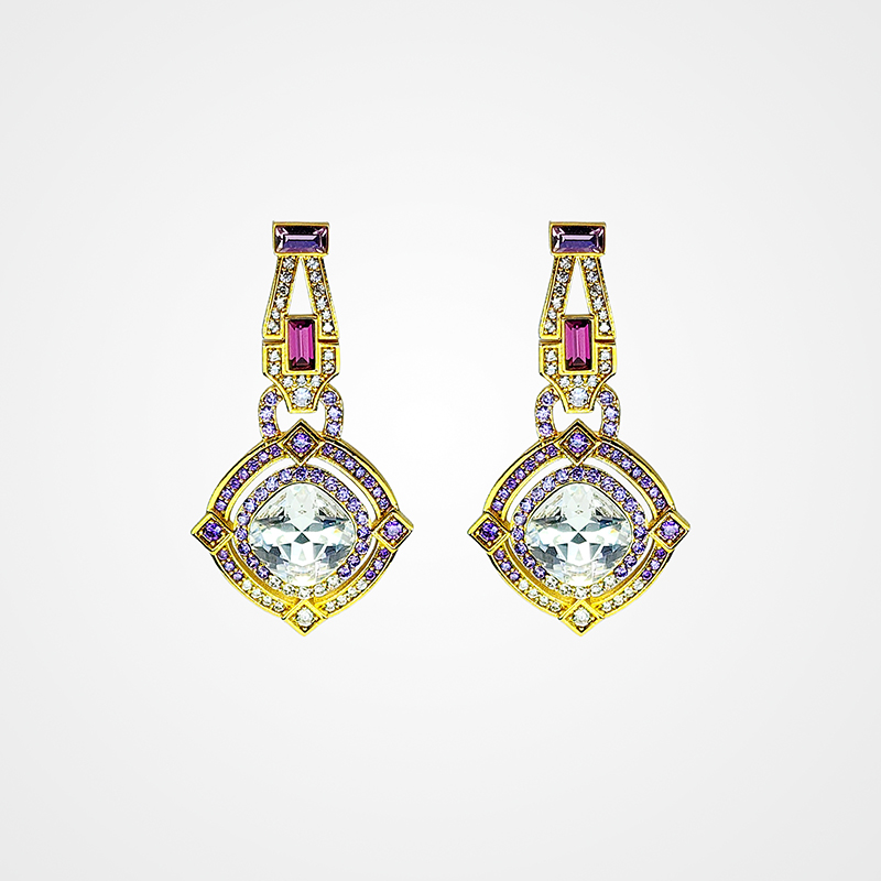 Geometric Poetry Collection - Earring - harmony