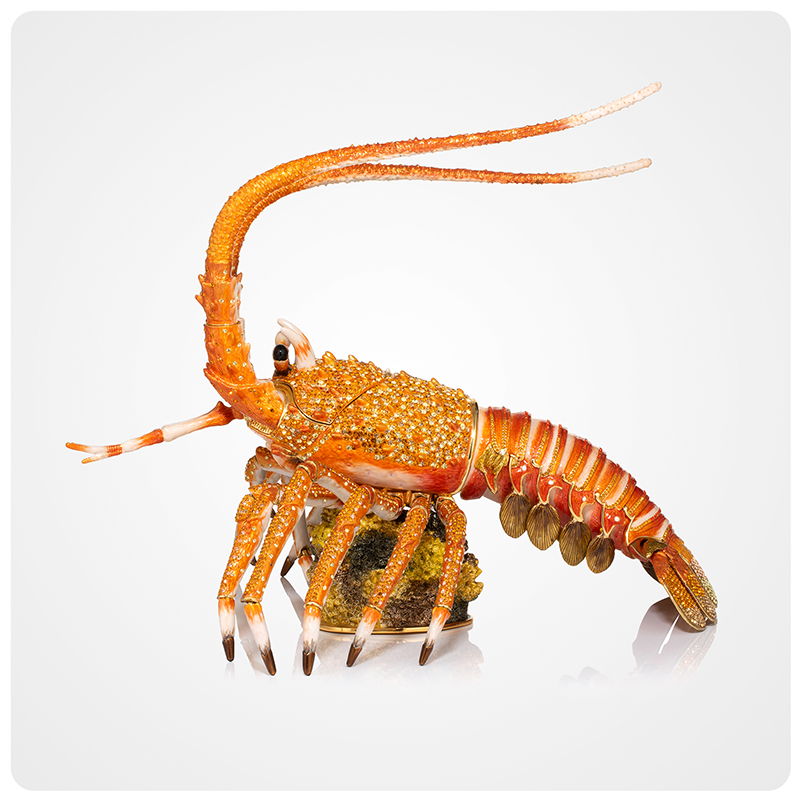 Dragon's Dominion - Lobster Ornament Side View