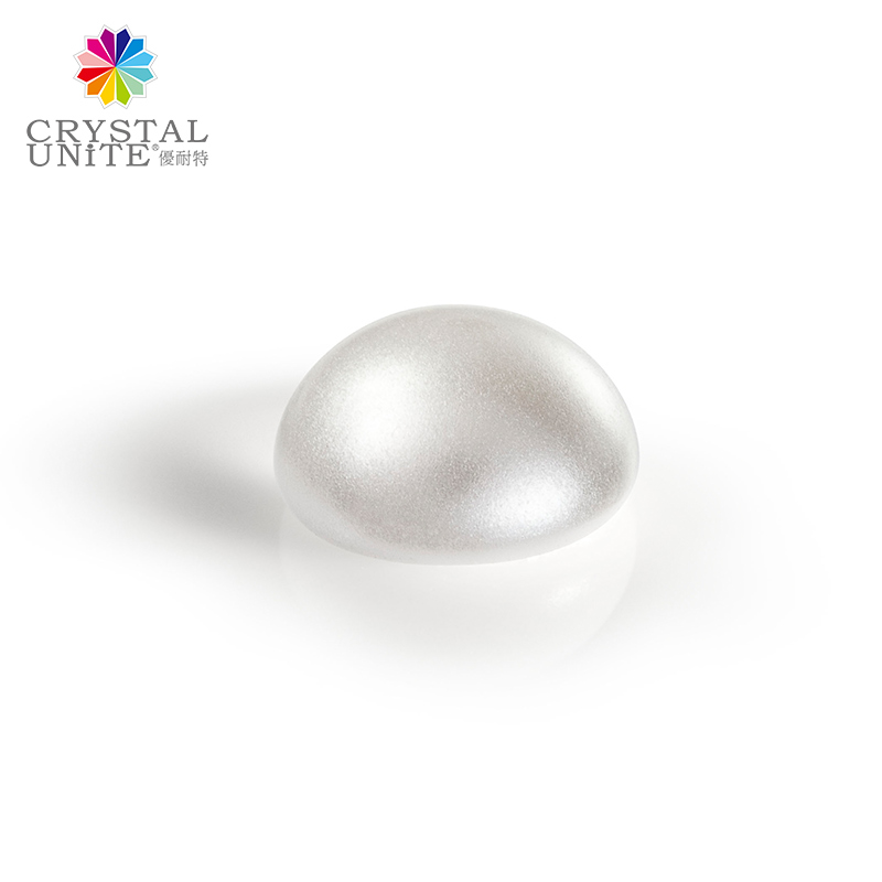 Hotfix Pearl Flatbacks - White