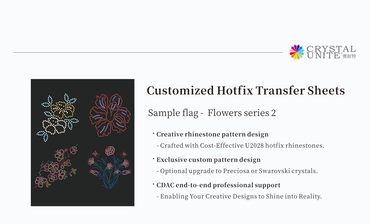 Hotfix Rhinestone Designs for B2B