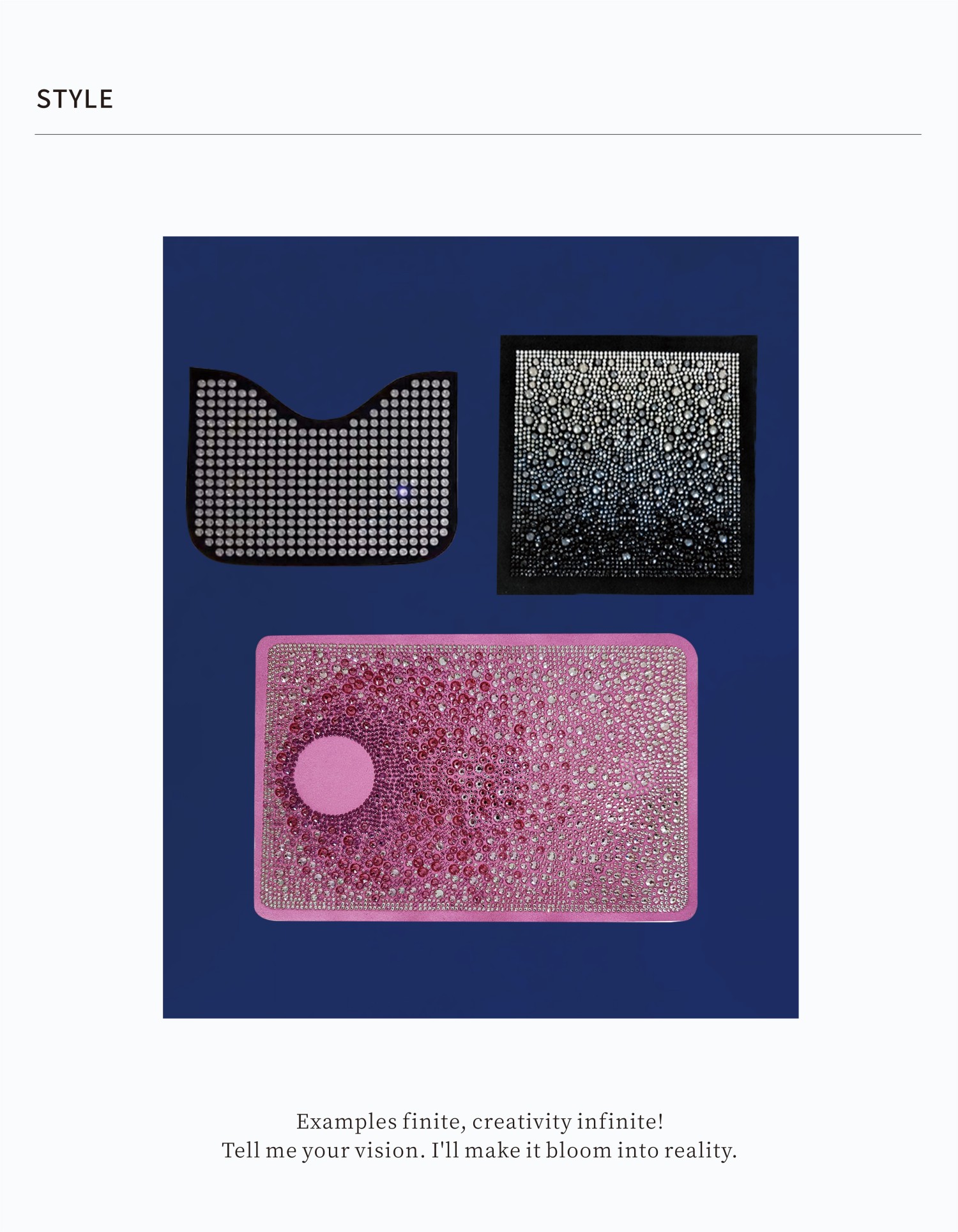 Custom Rhinestone Transfers