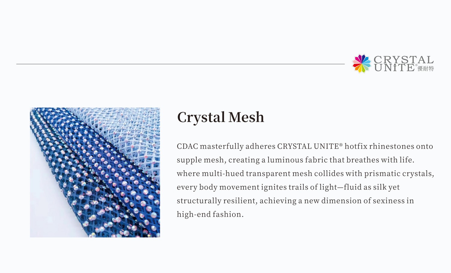 Crystal Mesh Fabric