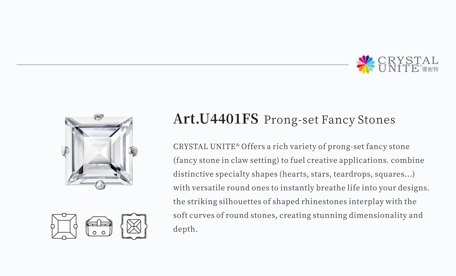 Rhinestones with Prongs