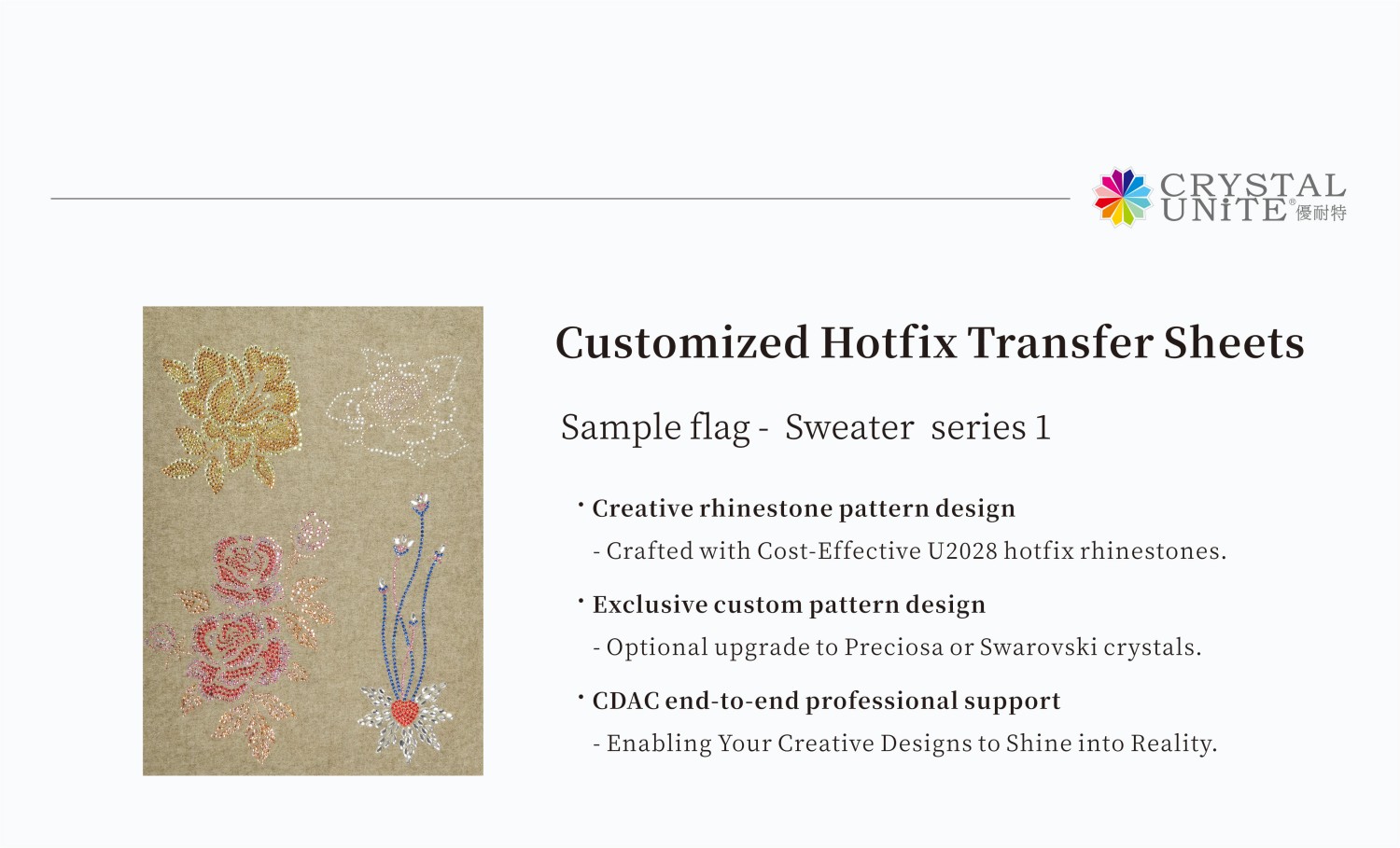 Custom Rhinestone Transfer Designs