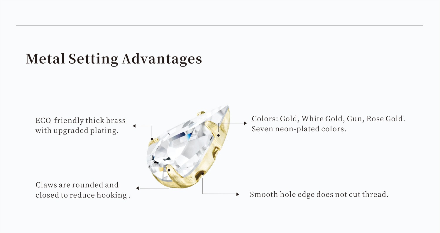 Rhinestone Setting Prongs - settings analysis
