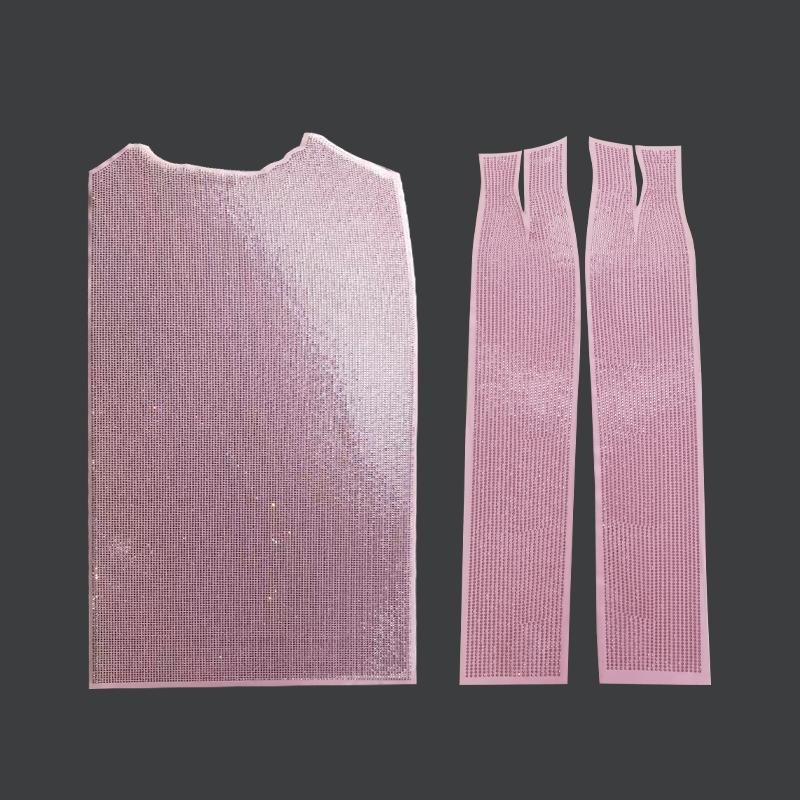 Custom Hot Fix Rhinestone Transfer Solutions for Large Formats A