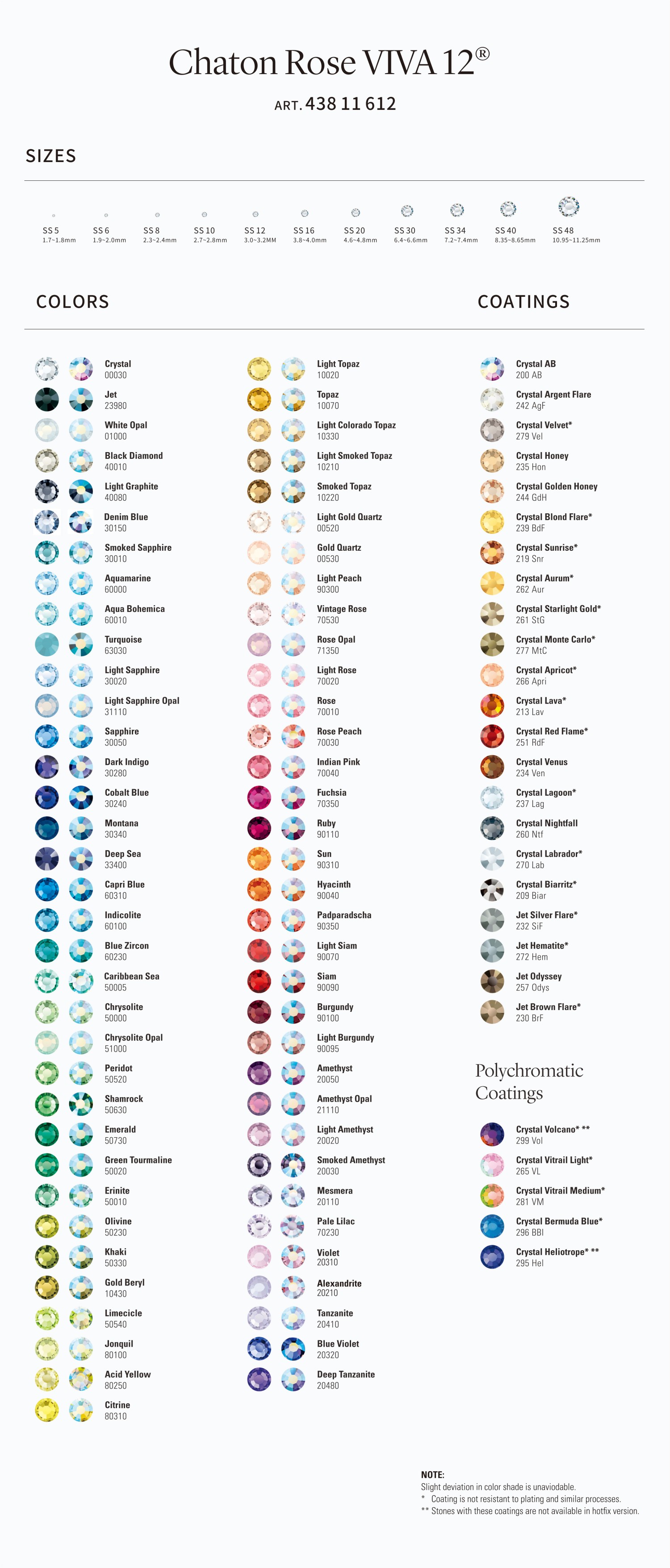 Model U2029 | Featuring PRECIOSA&reg; VIVA12 Crystals