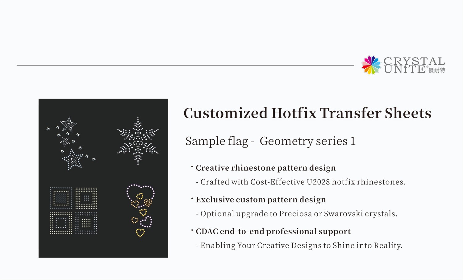 Custom Rhinestone Decals for Clothing