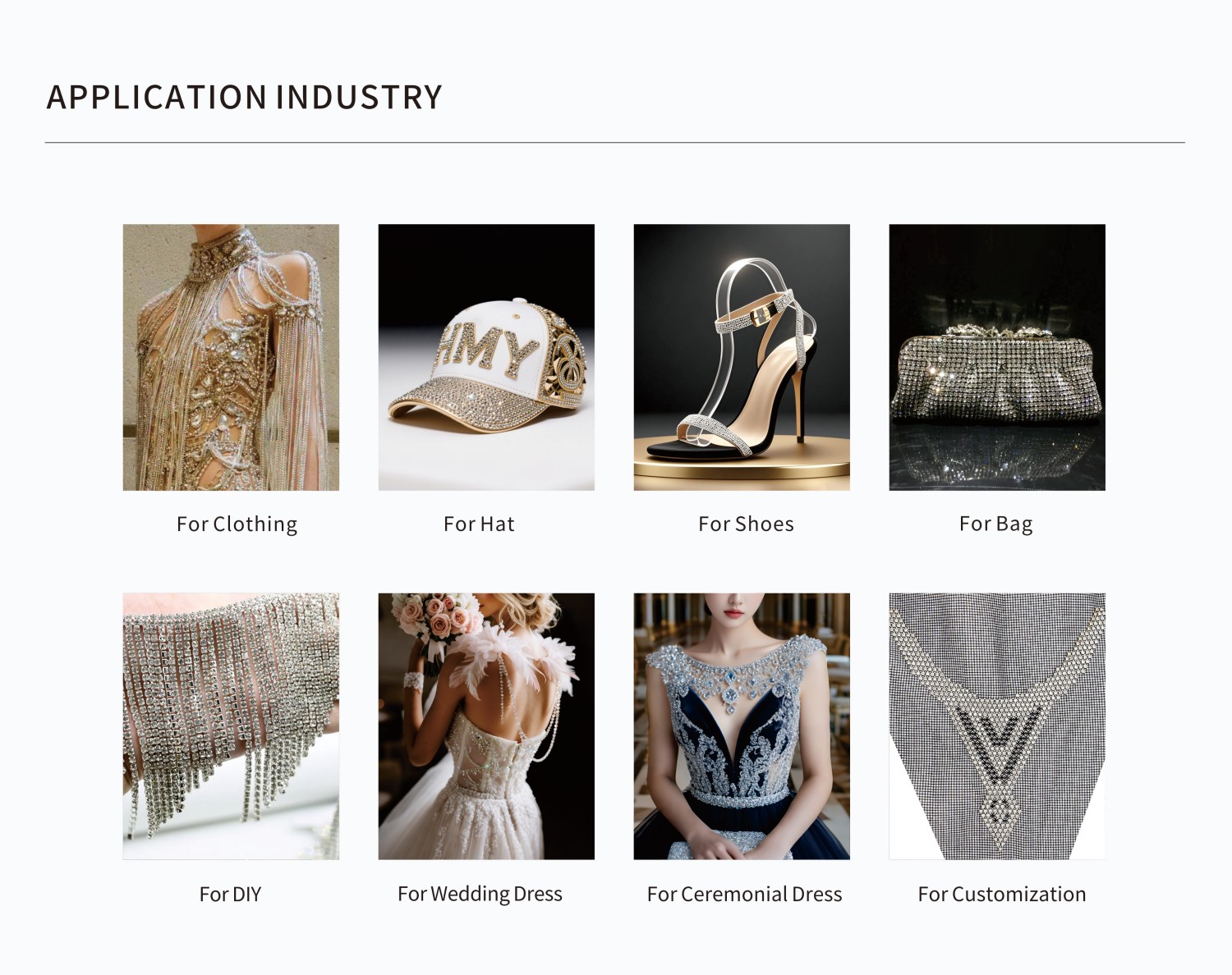 Crystal Banding - application industry